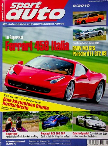 Deckblatt Sport Auto (08/2010)